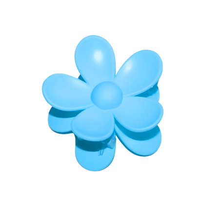 Flower shaped hair clip