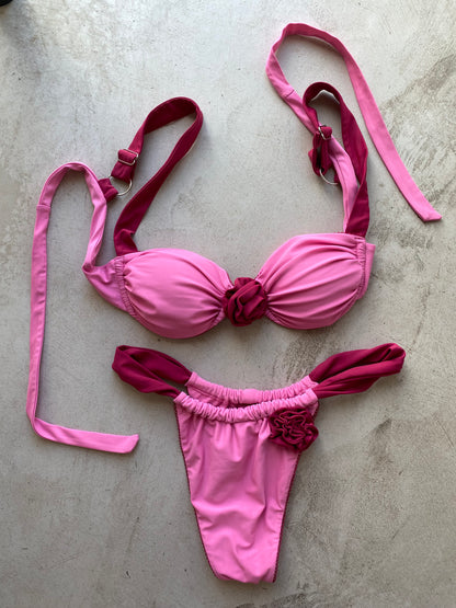 Florentine Bikini top - Blush