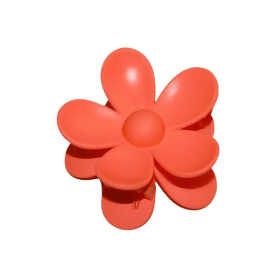 Flower shaped hair clip